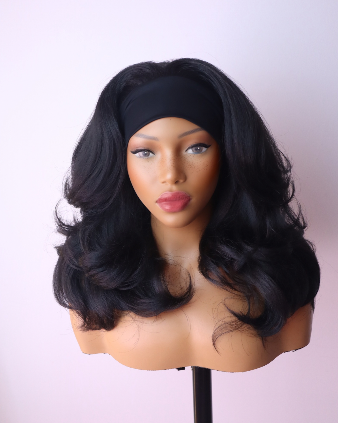 Naomi kinky face framing  headband wig