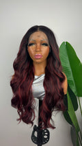 GLAM - 13x6 body wave with face framing layers