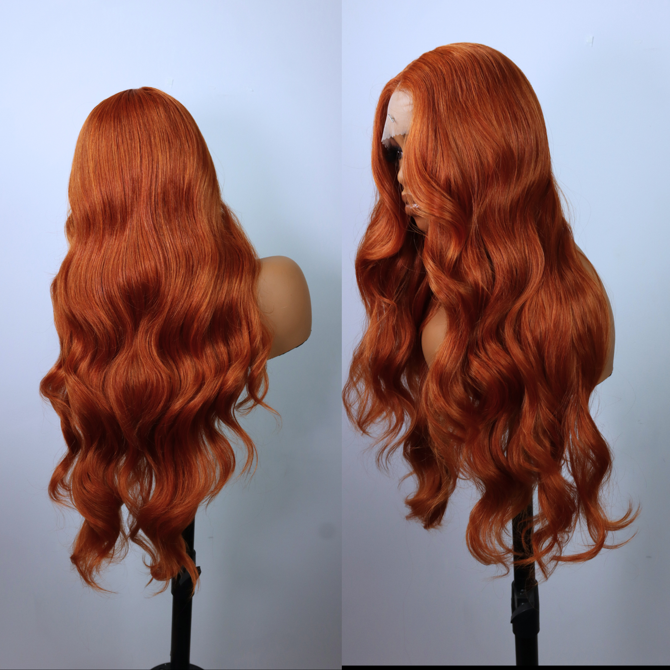 GLAM - body wave  with face framing layers  T-Part Wig