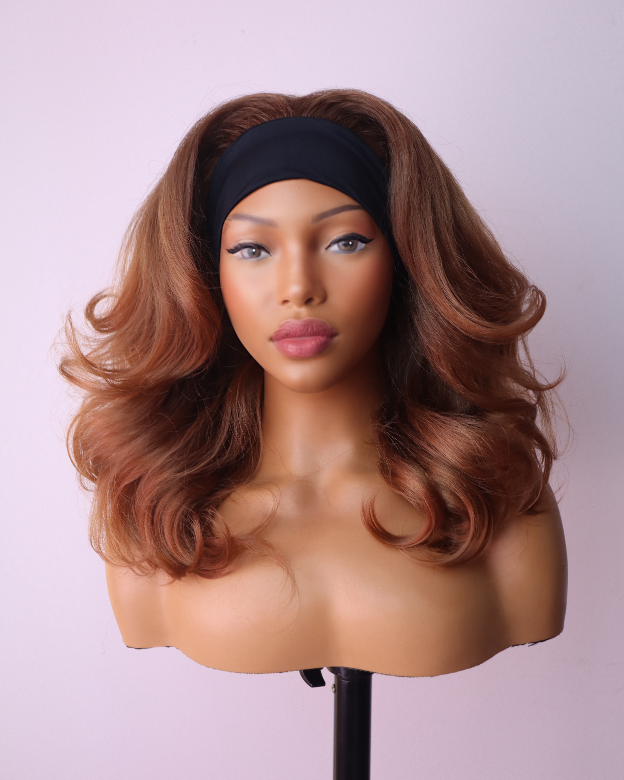 Naomi kinky face framing  headband wig