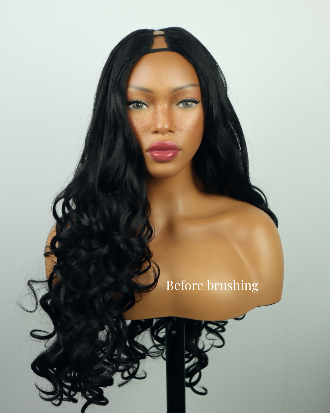 Elise wavy v-part wig