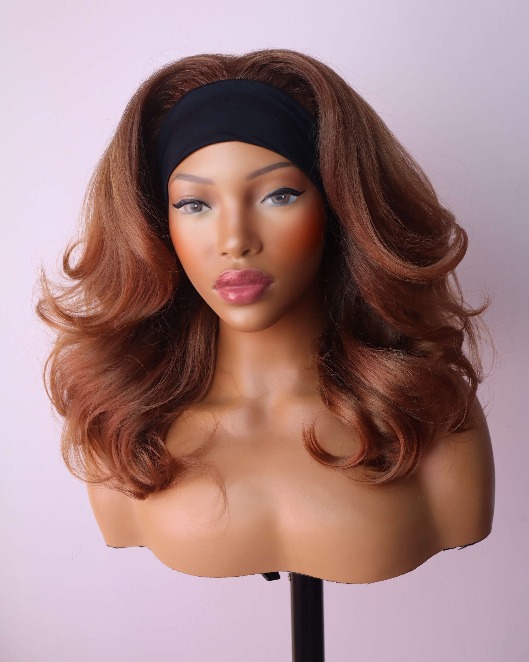 Naomi kinky face framing  headband wig