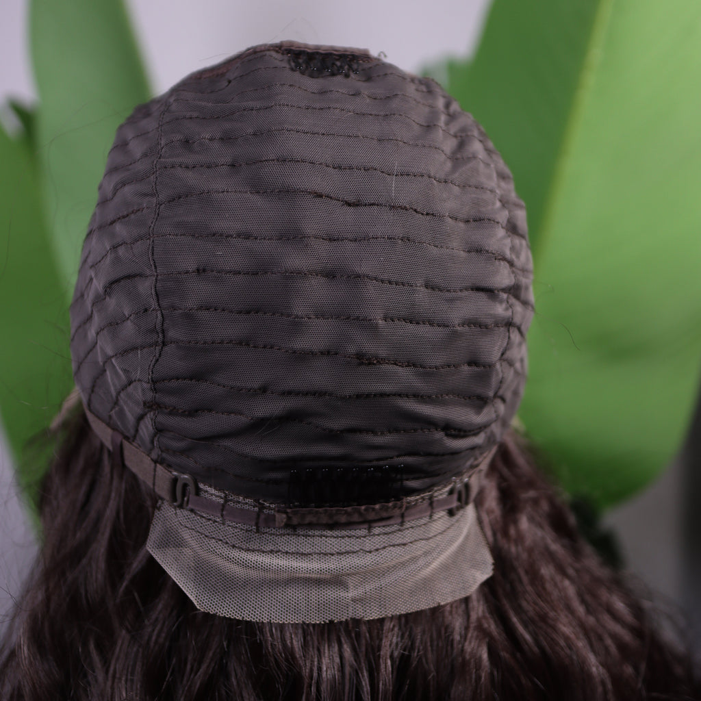 Rebecca  13X6 lace water wave wig 34 inch