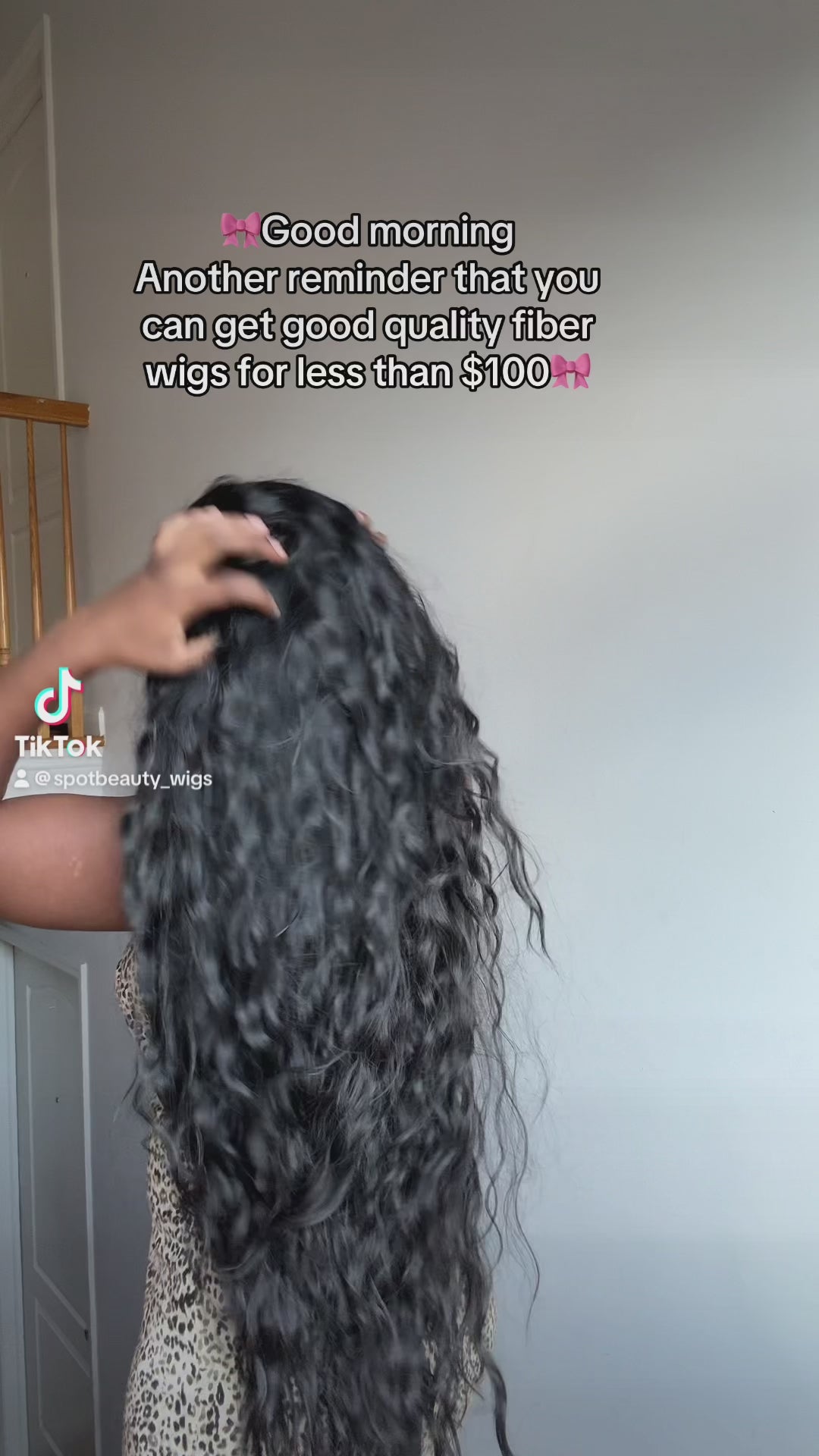 Rebecca  13X6 lace water wave wig 34 inch